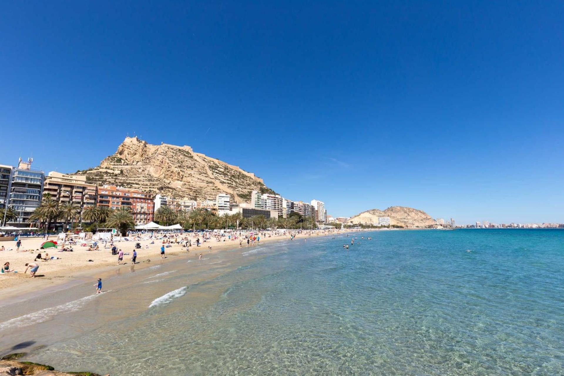 Alicante Plaza Beach Buitenkant foto